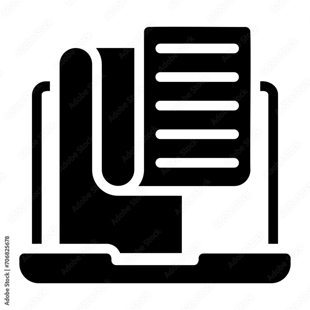 laptop glyph icon laptop glyph icon