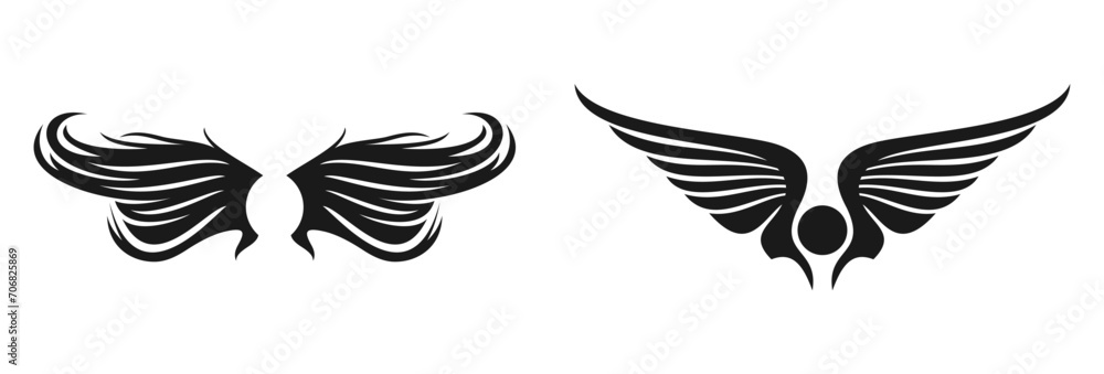 Fototapeta premium angle wings