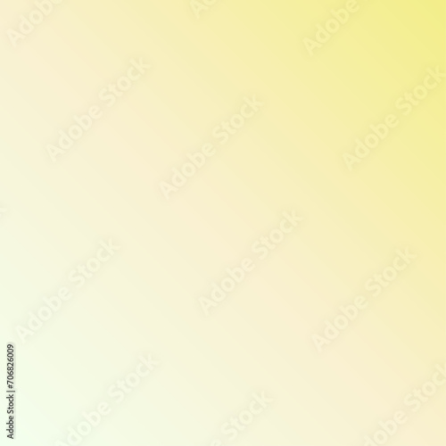 淡い黄色のグラデーションの背景素材　正方形 photo