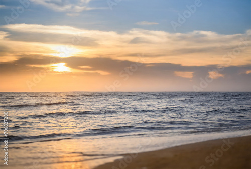 sunset on the beach © Robert Kiyosaki