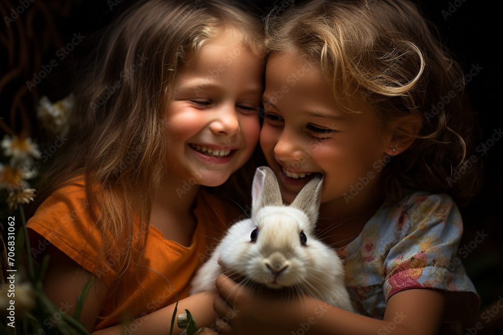 A family of guinea pigs surrounded by the laughter of their owners, the cozy enclosure echoing with the joy of gentle pet interactions. A family of guinea pigs surrounded by the laughter of their owners, the cozy enclosure echoing with the joy of gentle pet interactions.