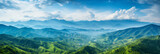 Panoramic view of mountain range Advertising and travel photography