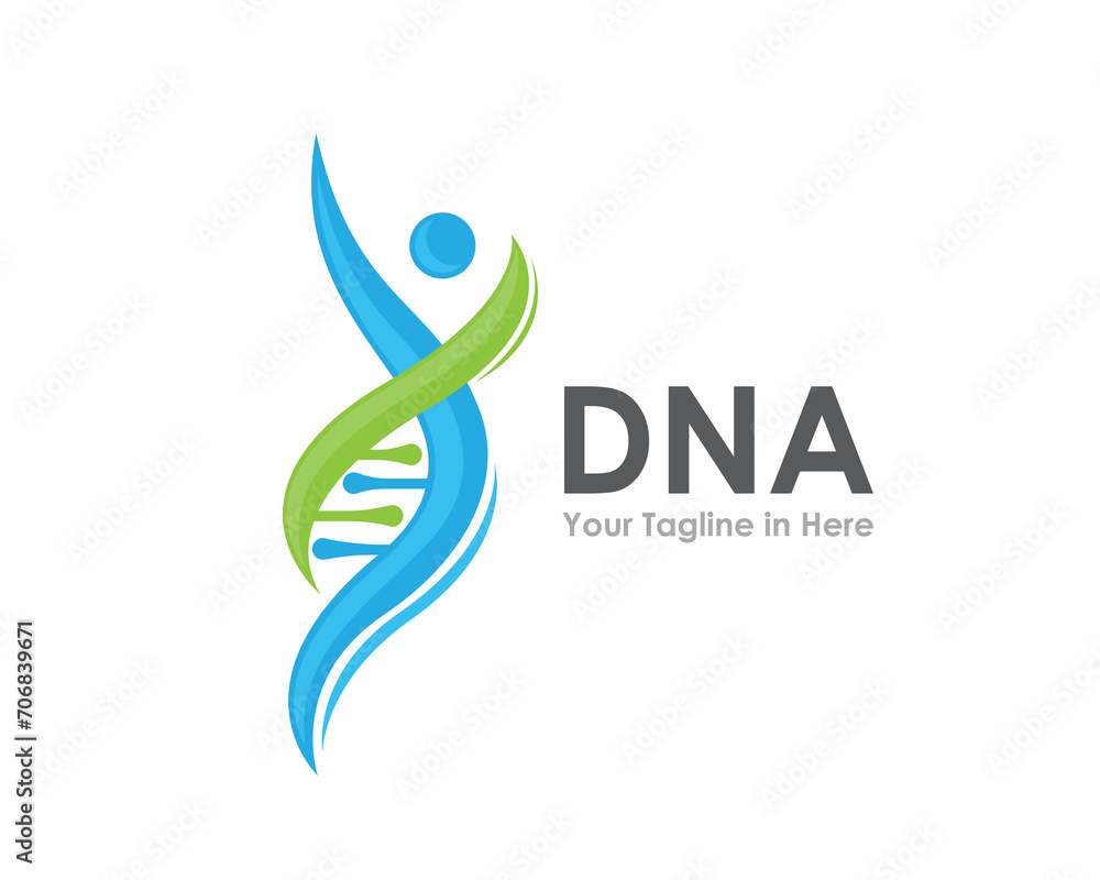 human fit jump health genetic logo icon symbol design template illustration inspiration human fit jump health genetic logo icon symbol design template illustration inspiration