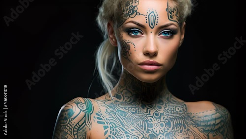 Moving onto a different field, we have a heavily pierced and tattooed software engineer. While her profession may be seen as more reserved and traditional, her body art tells a different photo