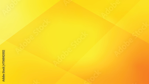 Abstract background, minimal yellow and orange gradient background with dynamic shapes. Vector illustration