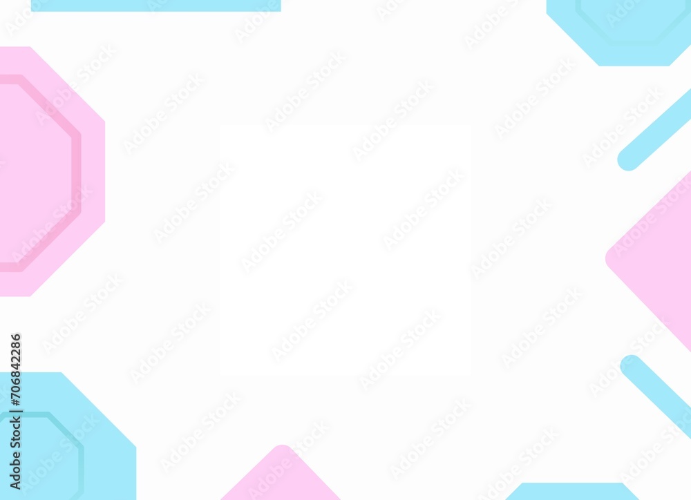 Simple background pink and white with square for business Simple background pink and white with square for business
