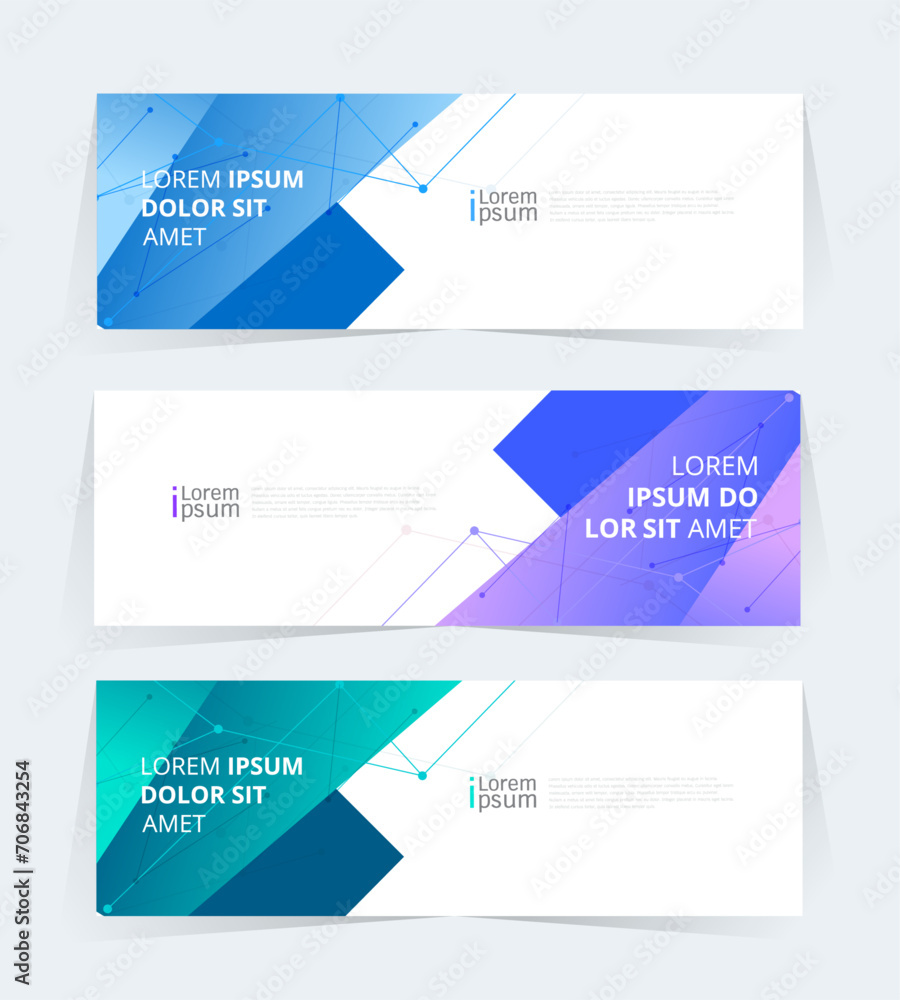Geometric banner design with Vector presentation template.
Geometric banner design with Vector presentation template.
