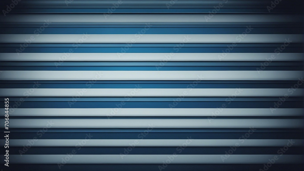 Obraz premium A blue striped background with vignetting generated by AI