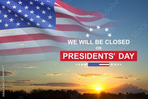 Fotografia Presidents' Day Background Design