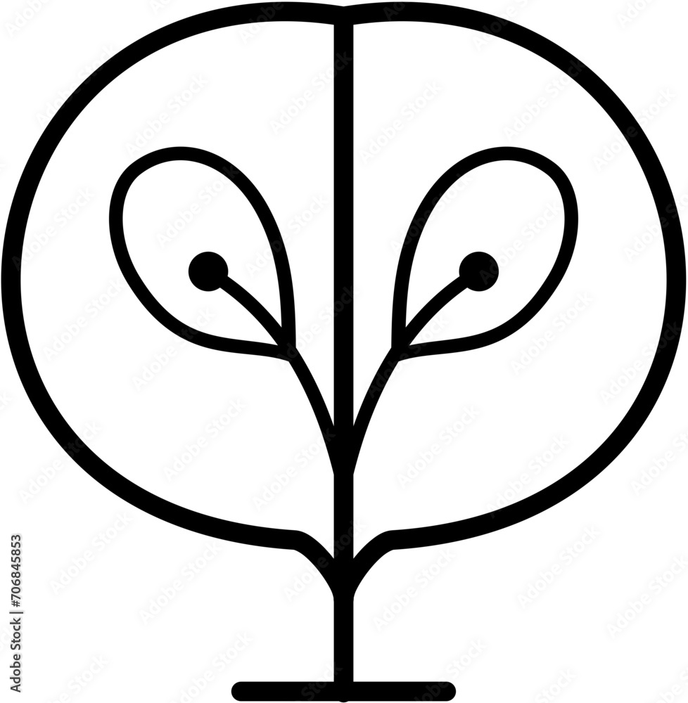 Simple and Minimalist Tree Illustration
Simple and Minimalist Tree Illustration