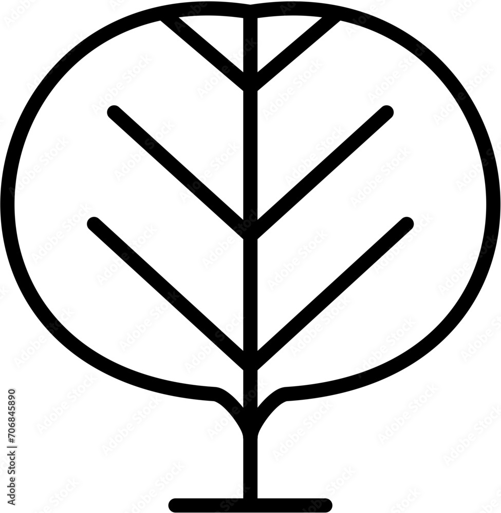 Simple and Minimalist Tree Illustration
Simple and Minimalist Tree Illustration