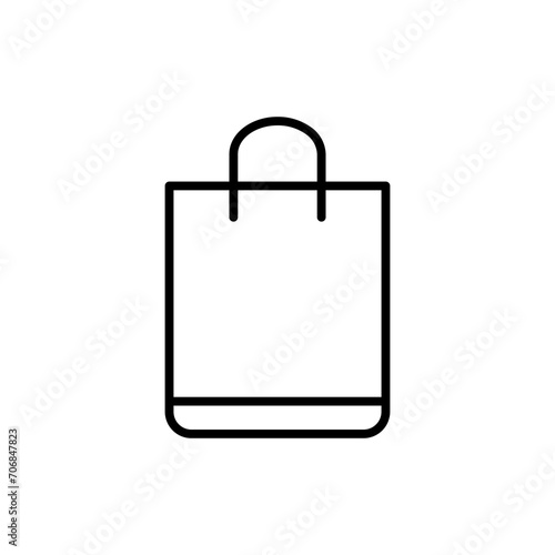 bag line icon