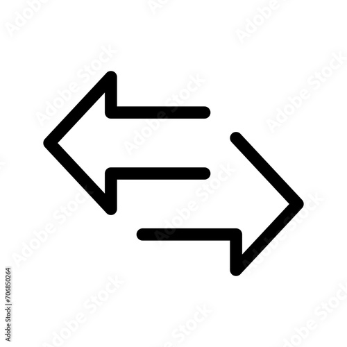 Transaction Icon Vector Symbol Design Illustration