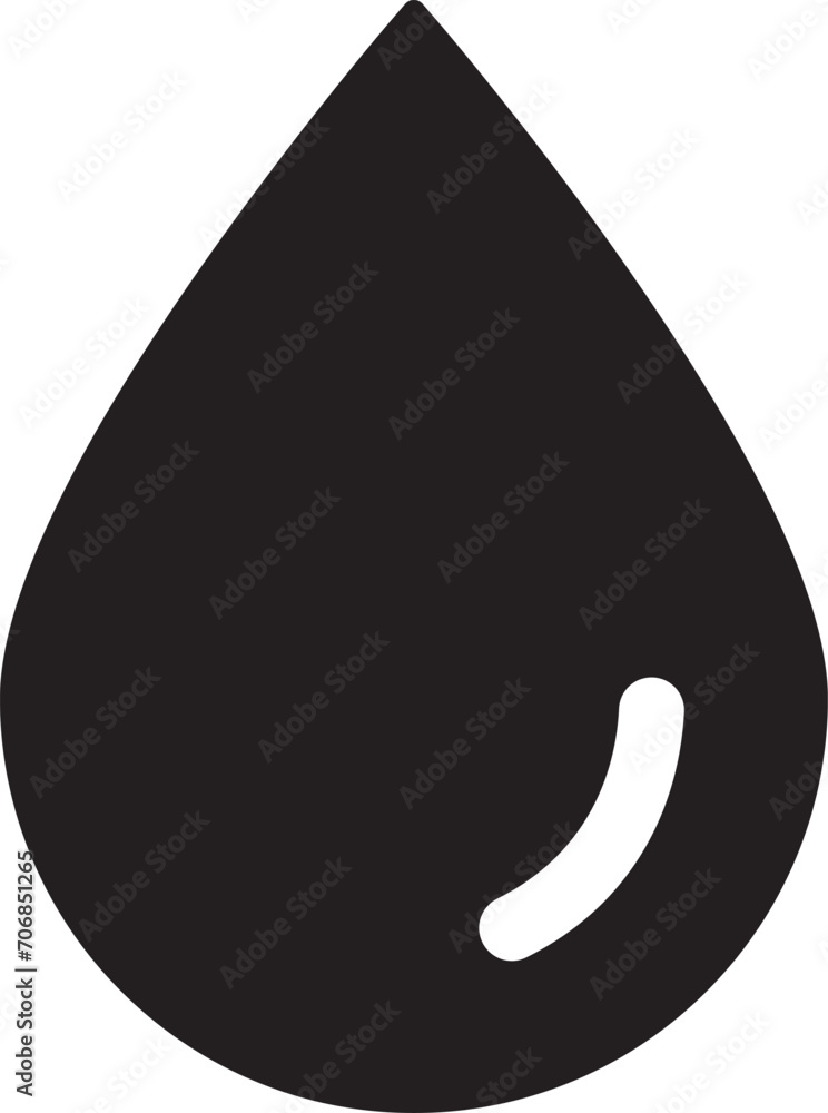 Rounded filled Water icon Rounded filled Water icon