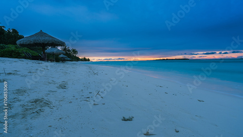 Breathtaking view of the Maldives landscaoe, Baa Atoll, Maldives