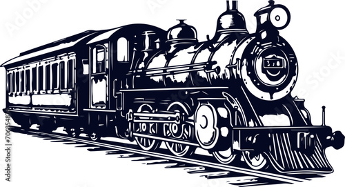 Retro Steam Train