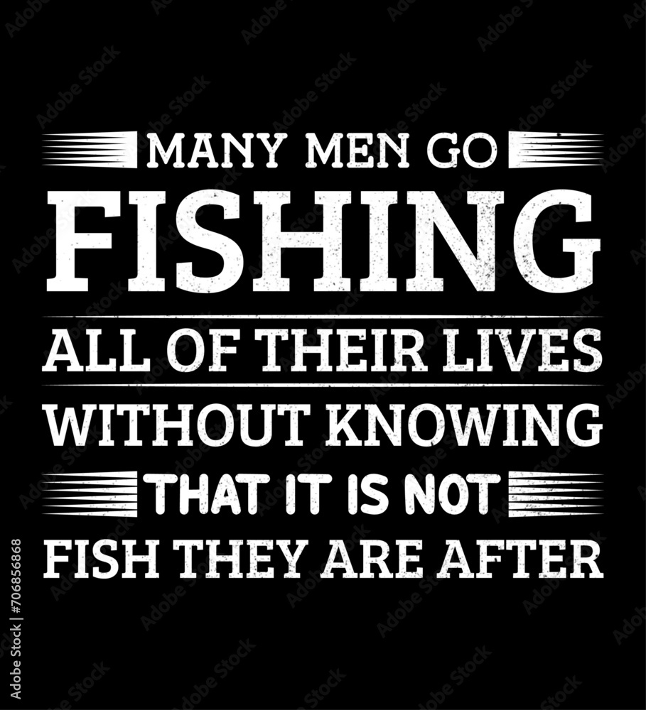 Fototapeta premium Fishing t shirt