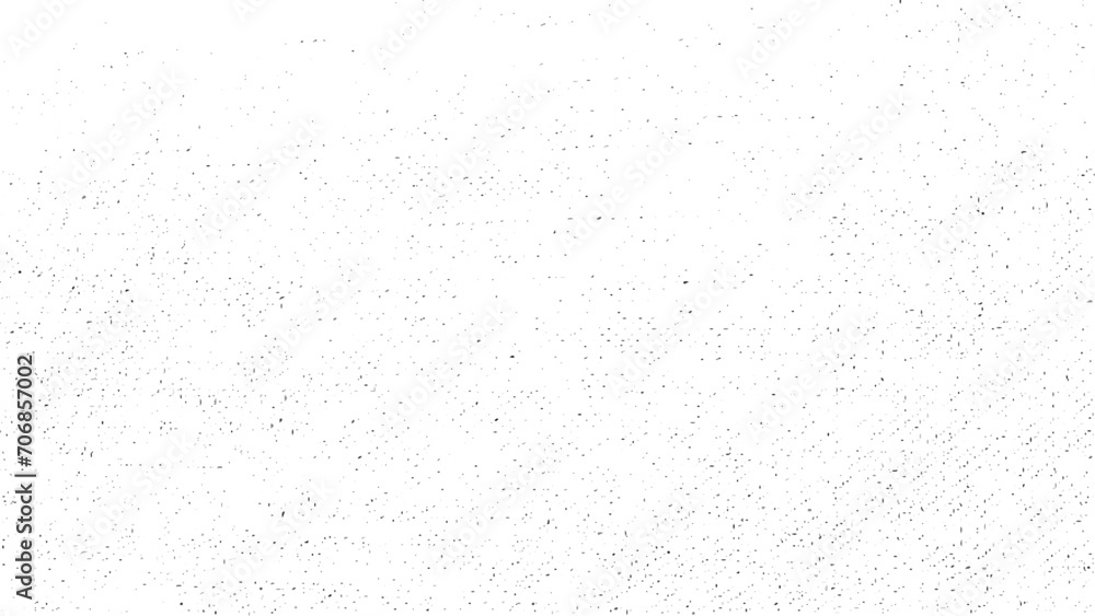 Fototapeta premium Grunge dirty texture. Noisy background of small chaotic dots and spots. Overlay template for easily creating a grunge grainy texture effect. Vector