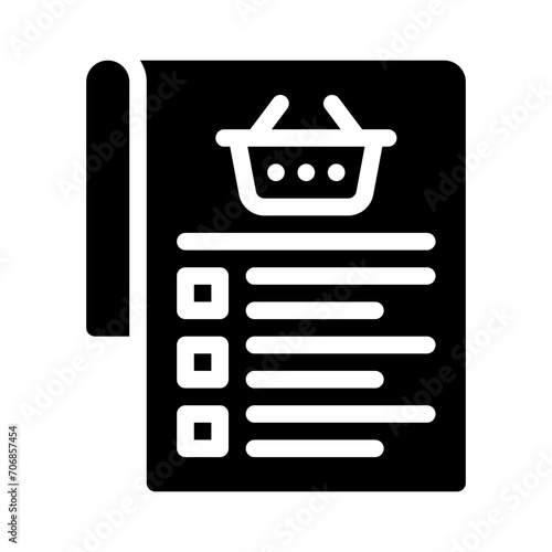 wishlist glyph icon