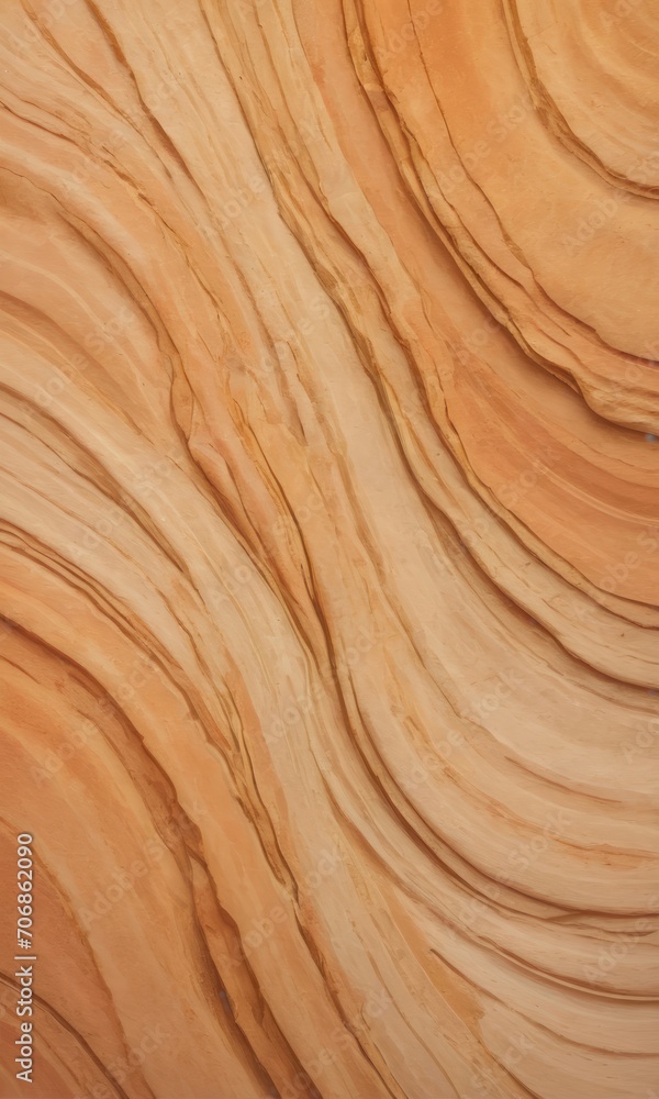 The sandstone texture background features a beautiful blend of warm hues and natural patterns by ai generated