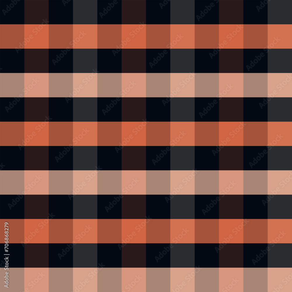 Geometric vector pattern. A strip of warm tones, a pattern for gift paper, textiles. For the design.