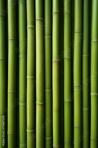 Close Up of Lush Green Bamboo Plant With Abundant Leaves, Background