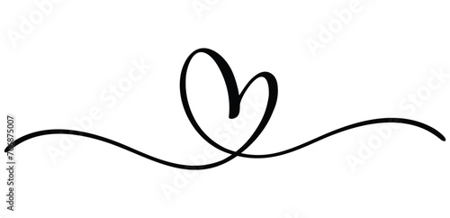 Black and white heart clipart, hand drawn doodle heart continuous one line drawing, love sign, 
symbol, heart shape, line art, outline, vector background, border, valentines day, wedding, heart month