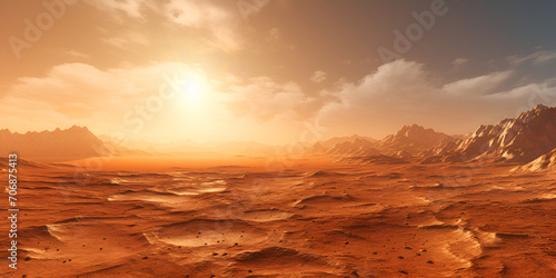 background moon landscape desert, Celestial Desert Background with Moon