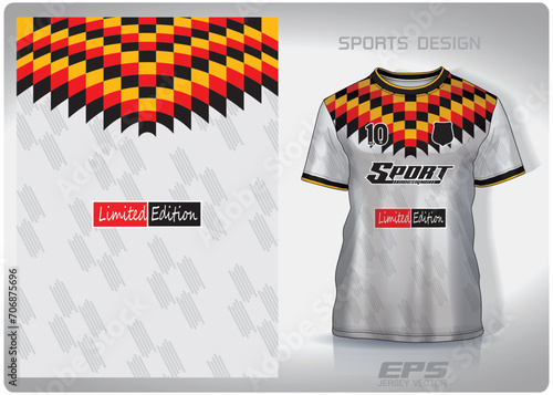  Vector sports shirt background image.indian tribal shawl art pattern design, illustration, textile background for sports t-shirt, football jersey shirt.eps
