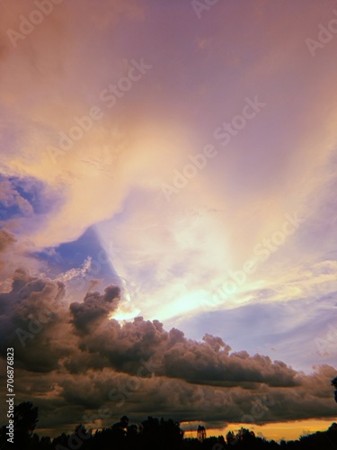 fire in the sky