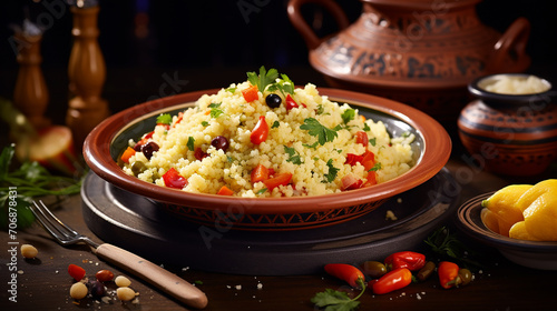 couscous and a fork photo