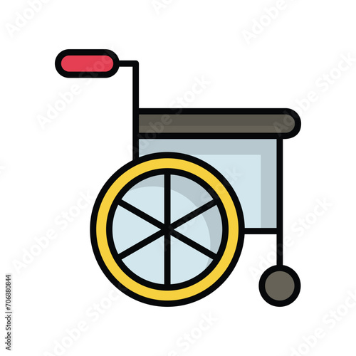 nightstand icon with white background vector stock illustration