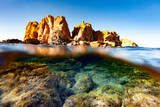 cala beach mediterranean sea view island minorca paradise seabed vision underwater uw nature