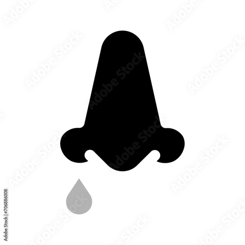 Nose Bleeding Duotone Icon