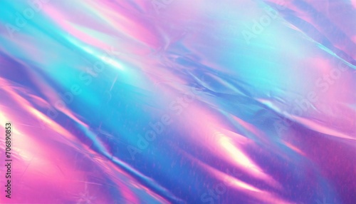 Blurred Abstract Holographic Background