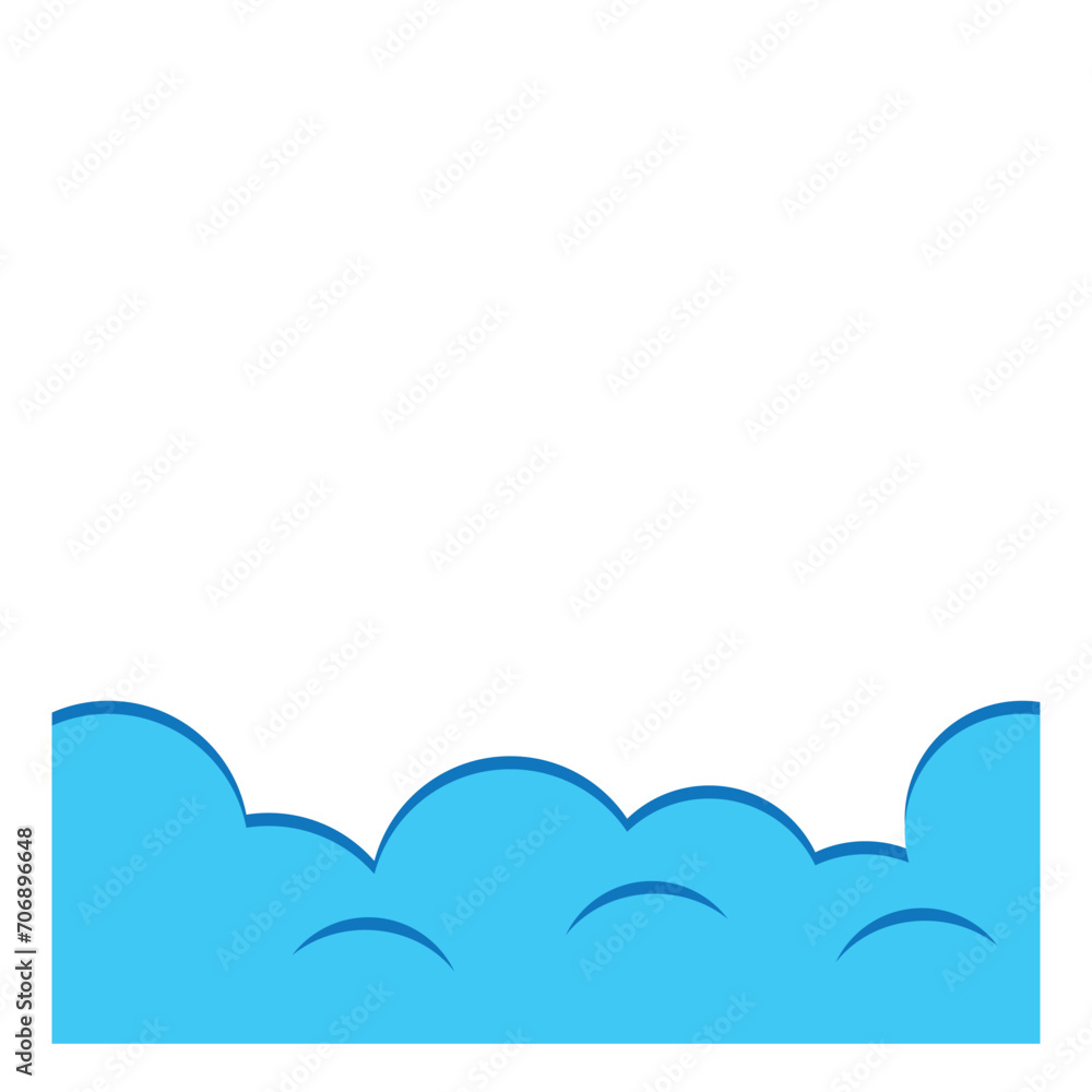 Clouds Footer Clouds Footer