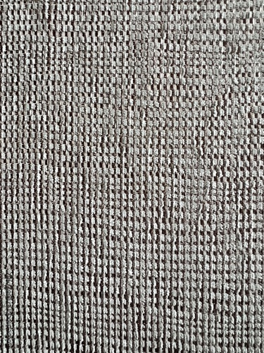 Wallpaper Mural grey fabric texture with square patterns Torontodigital.ca