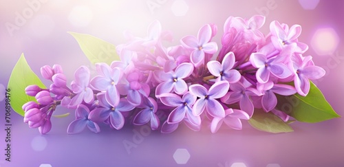 purple lilac flower