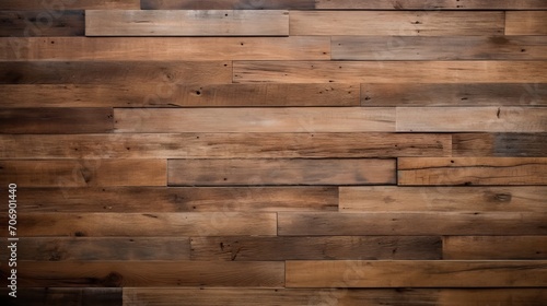 Wooden wall texture. Wood background for design with copy space. Generative AI