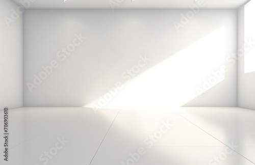 Wallpaper Mural white wall in empty room Torontodigital.ca