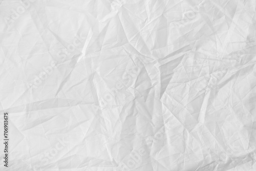 white wrinkled cloth for pattern and background.