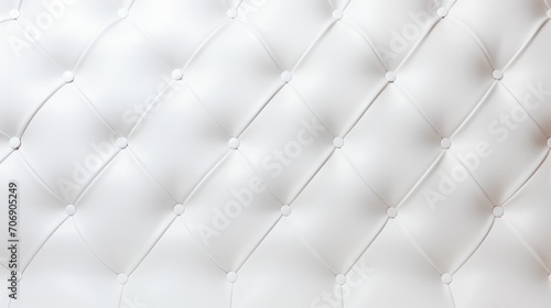 Luxury white leather texture background. 3d render illustration. Generative AI