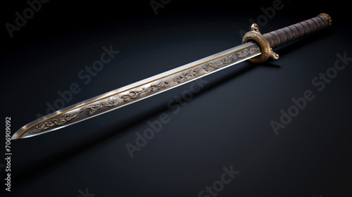 A japanese sword