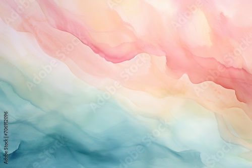 Wallpaper Mural Abstract watercolor paint background illustration - Soft pastel color Torontodigital.ca