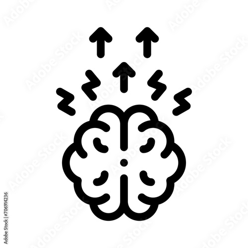 brainstorm line icon