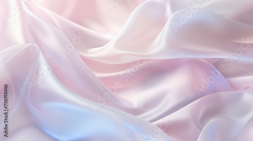 Pearlescent organza material