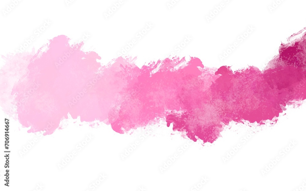 bright pink line on a white background frame