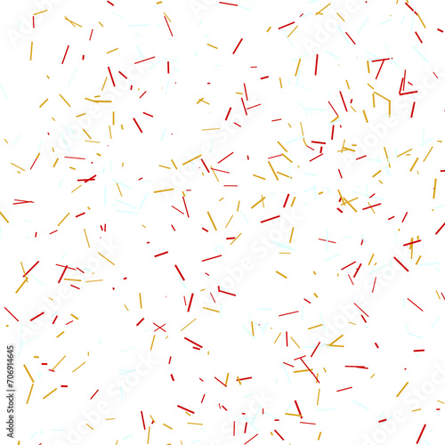 An abstract cut out transparent confetti particle texture design element.