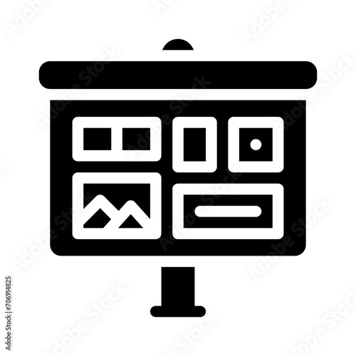 storyboard glyph icon