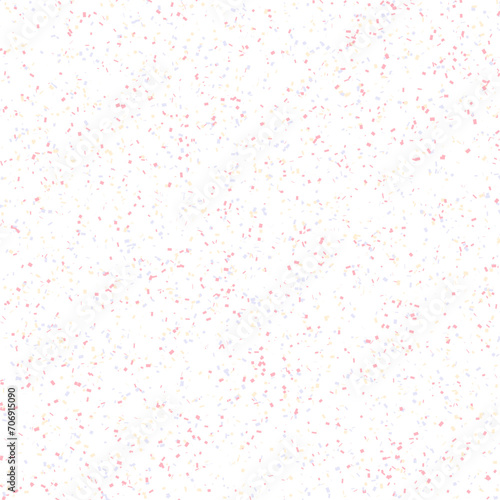 An abstract cut out transparent confetti particle texture design element.